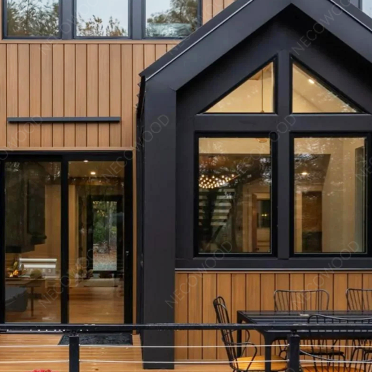 NECOWOOD lanserar nästa generations beklädnadssystem med trälook utomhus