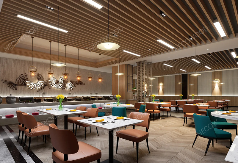 Necowood lanserar Premium Interior WPC Ceiling & WPC Wall Panels för global bostads- och kommersiell konstruktion