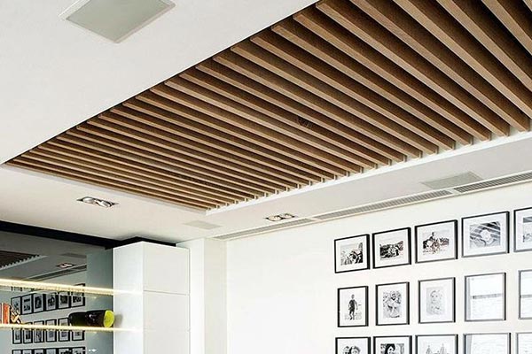 Interior WPC Ceiling Product Application Display